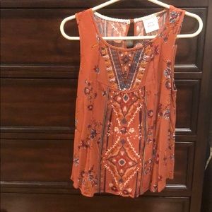 Knox rose sleeveless blouse size S